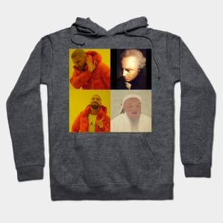 Immanuel Kant but Genghis Khan Drake meme Hoodie